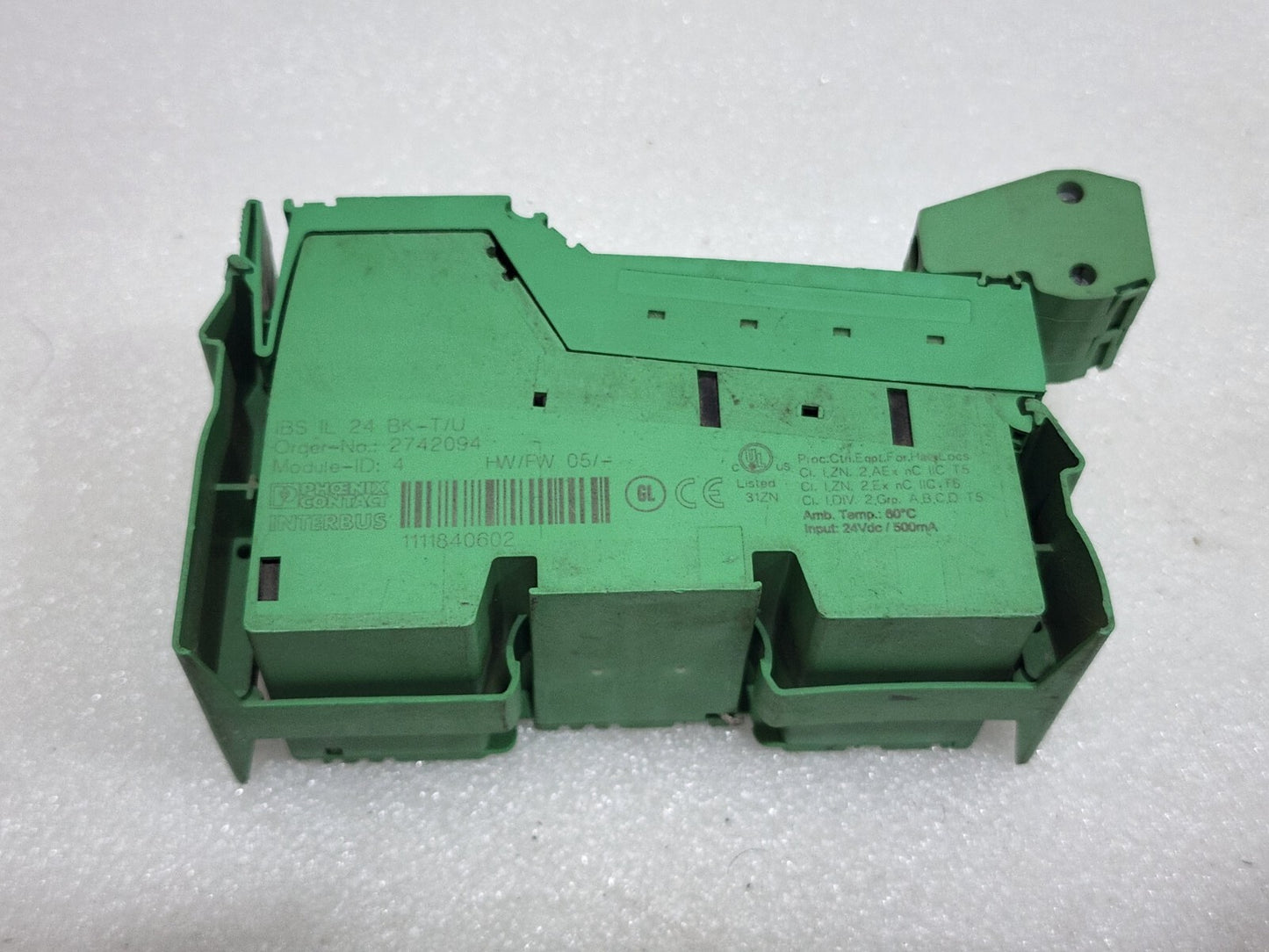PHOENIX CONTACT IBS IL 24 BK-T/U BUS COUPLER 2742094