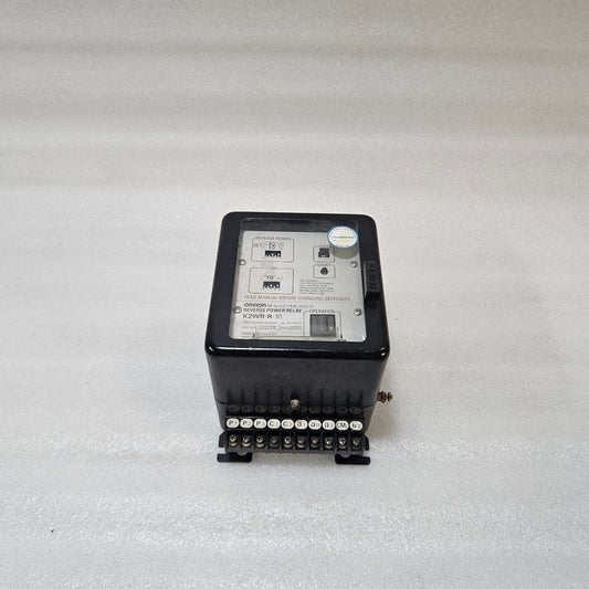 OMRON K2WR-R-S5 REVERSE POWER RELAY 40KW 100–220V GENERATOR PROTECTION RELAY