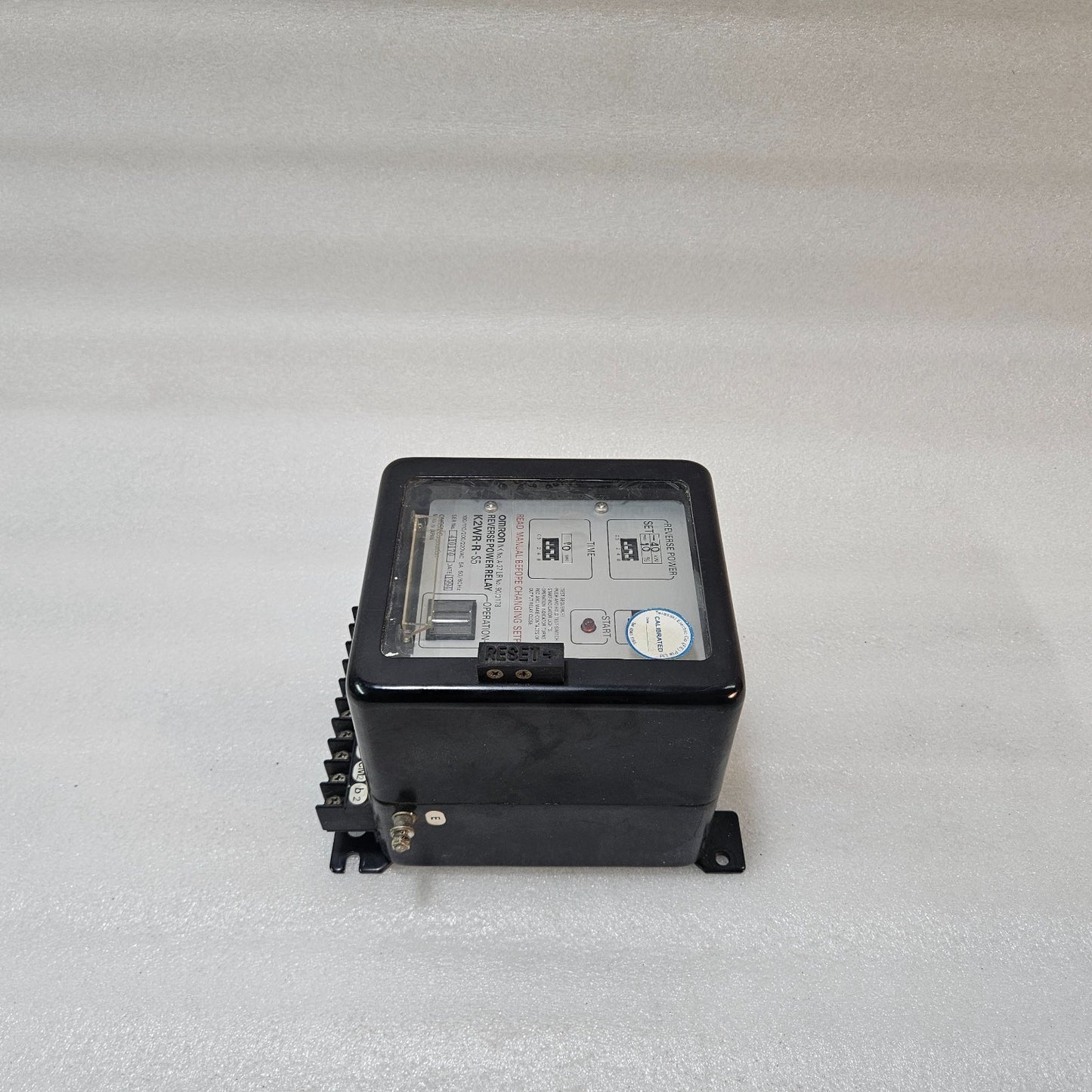 OMRON K2WR-R-S5 REVERSE POWER RELAY 40KW 100–220V GENERATOR PROTECTION RELAY
