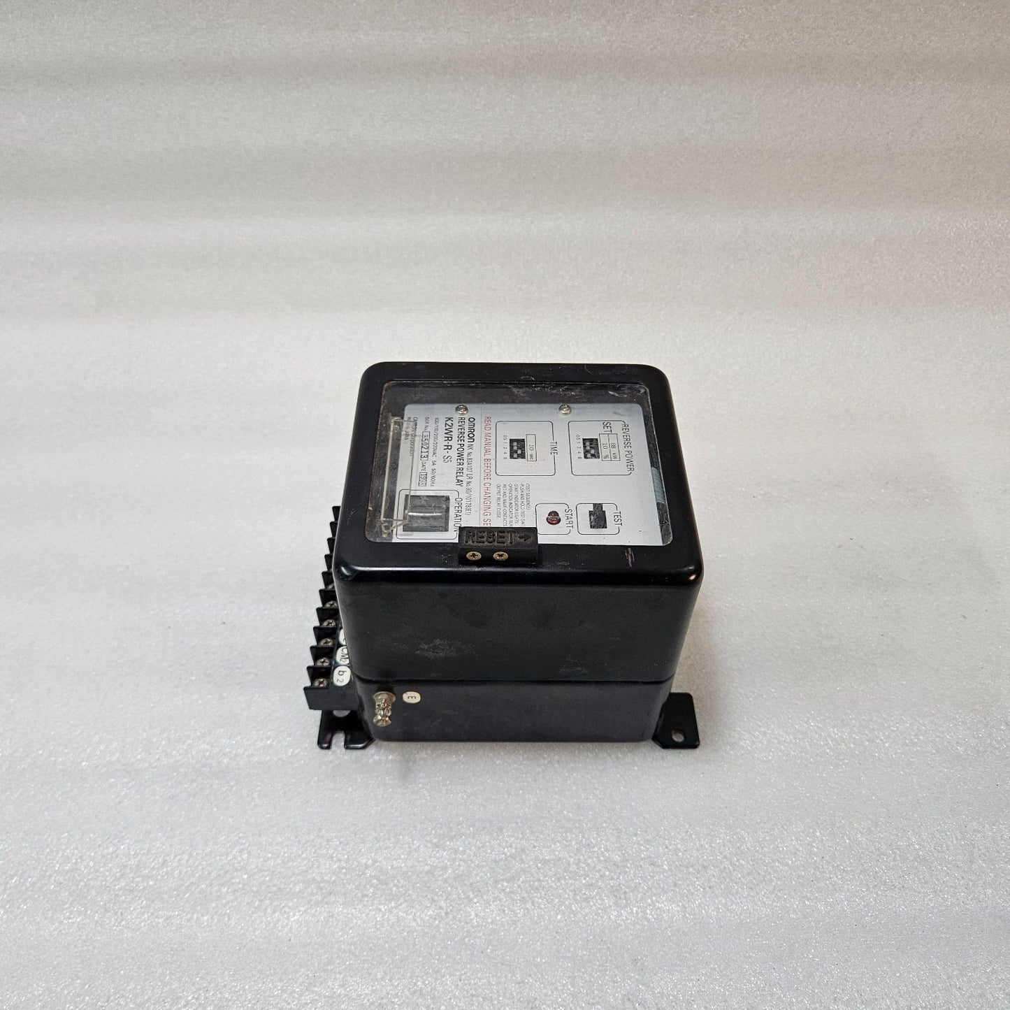 OMRON K2WR-R-S5 REVERSE POWER RELAY 88KW 100–220V GENERATOR PROTECTION RELAY