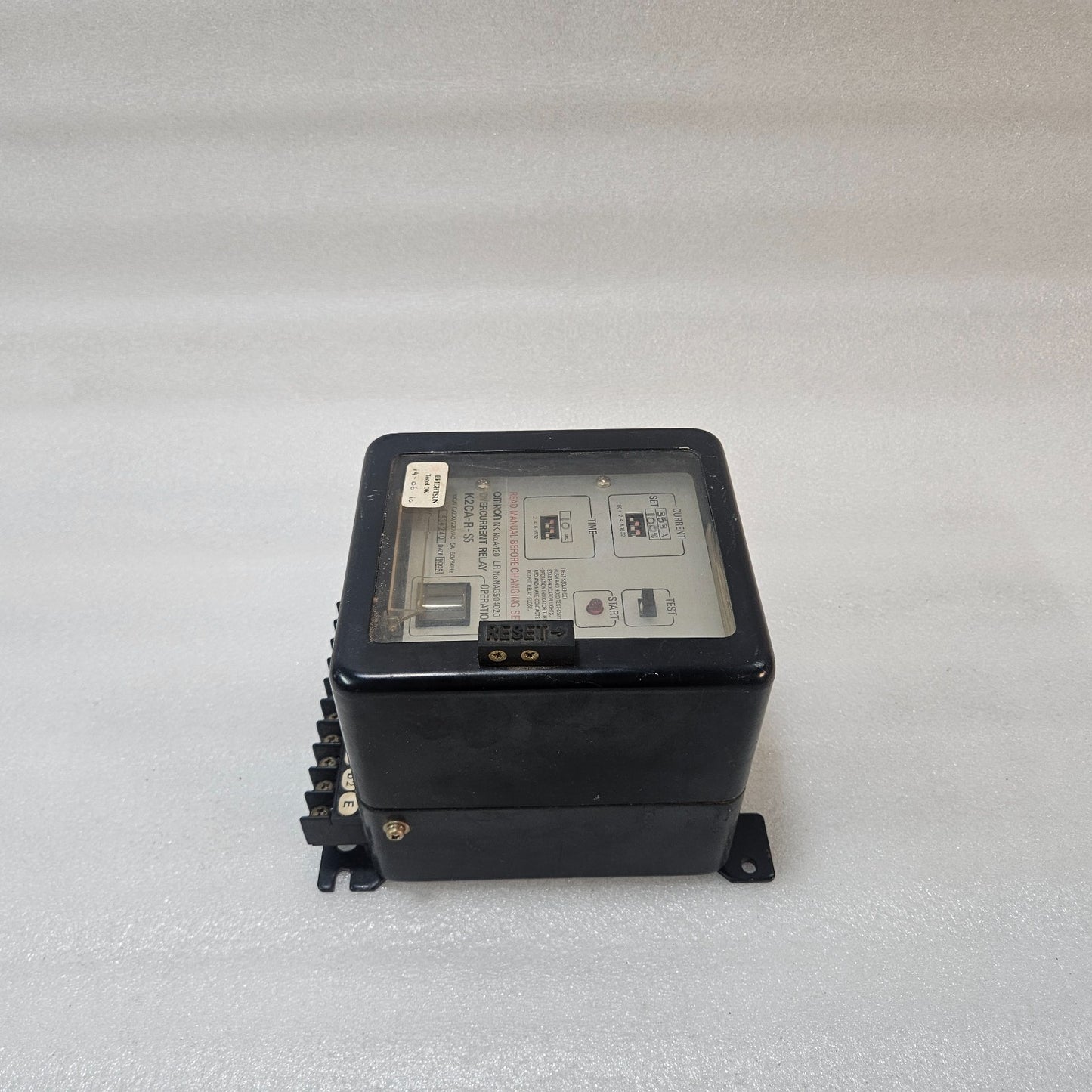 OMRON K2CA-R-S5 OVERCURRENT RELAY 353A 100–220VAC