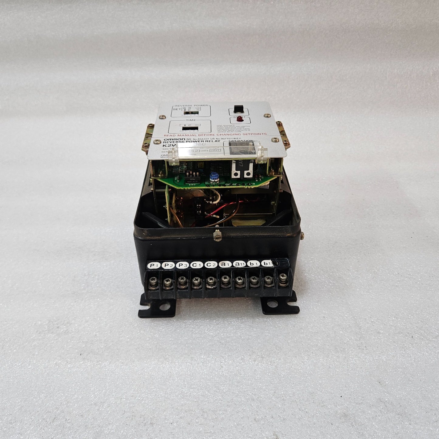 OMRON K2WR-R-S5U REVERSE POWER RELAY | GENERATOR PROTECTION RELAY 68KW