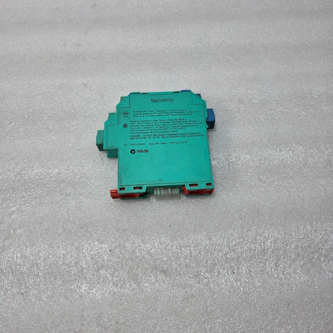 PEPPERL+FUCHS KFD2-SR2-EX2.W K-SYSTEM INTRINSICALLY SAFE RELAY ISOLATOR 24VDC