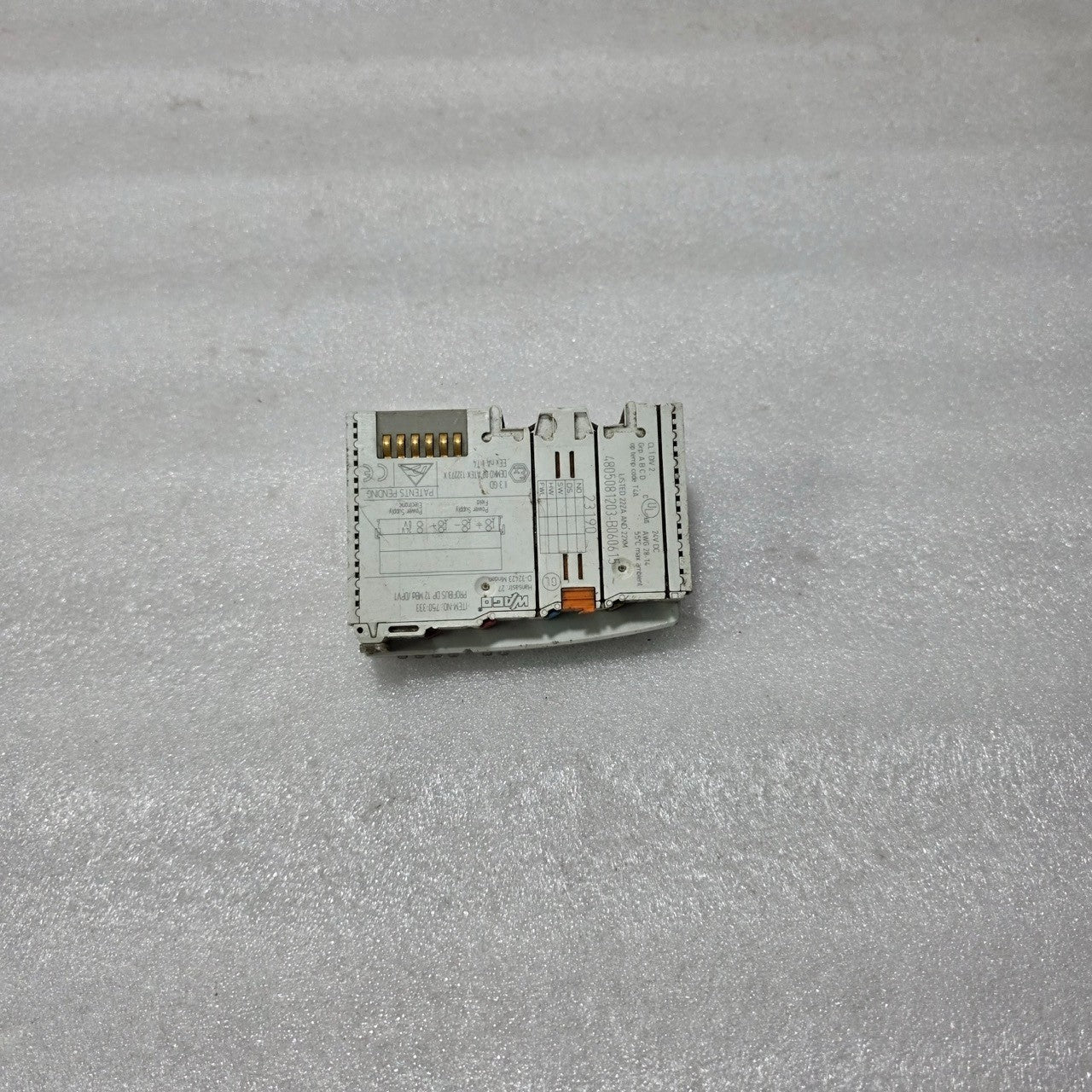 WAGO 750-333 PROFIBUS-DP FIELDBUS COUPLER 24 VDC