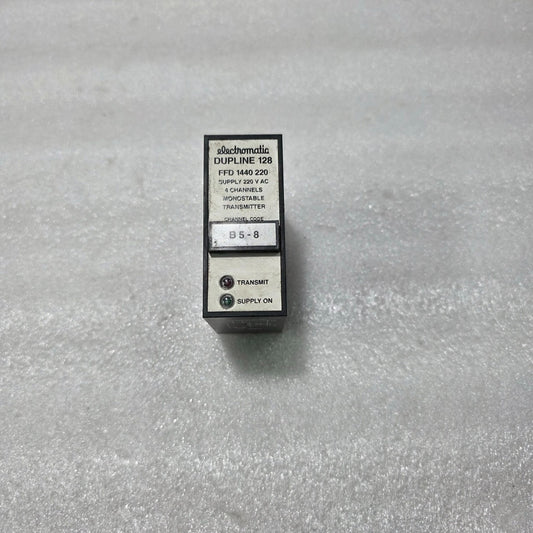 ELECTROMATIC DUPLINE 128 FFD 1440 220 4-CHANNEL MONOSTABLE TRANSMITTER 220 VAC