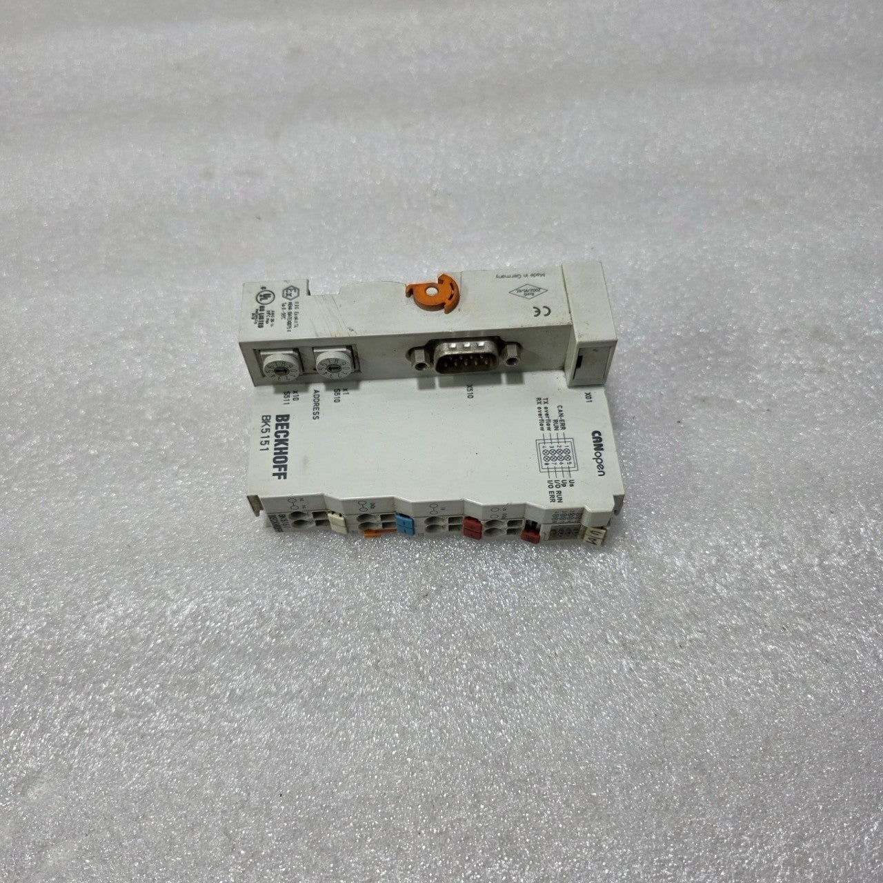 BECKHOFF BK5151 CANOPEN BUS COUPLER 24 VDC