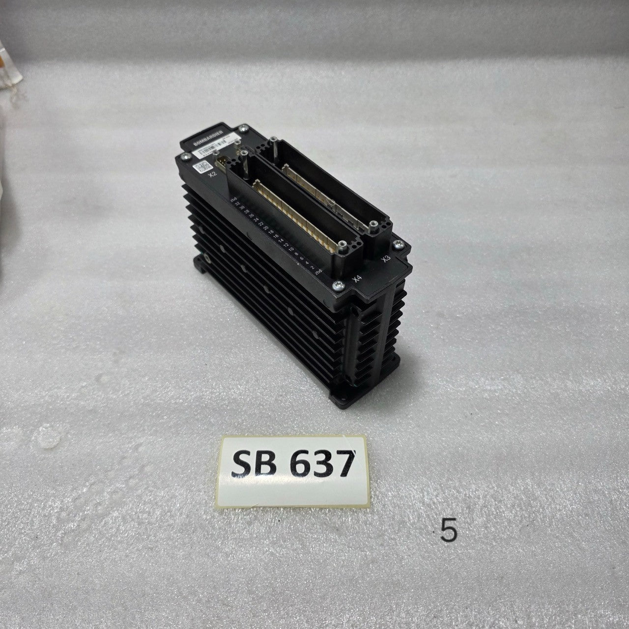 BOMBARDIER 3EST000214-341 CONTROL MODULE PR-03A DCA3100A RAILWAY ELECTRONIC UNIT