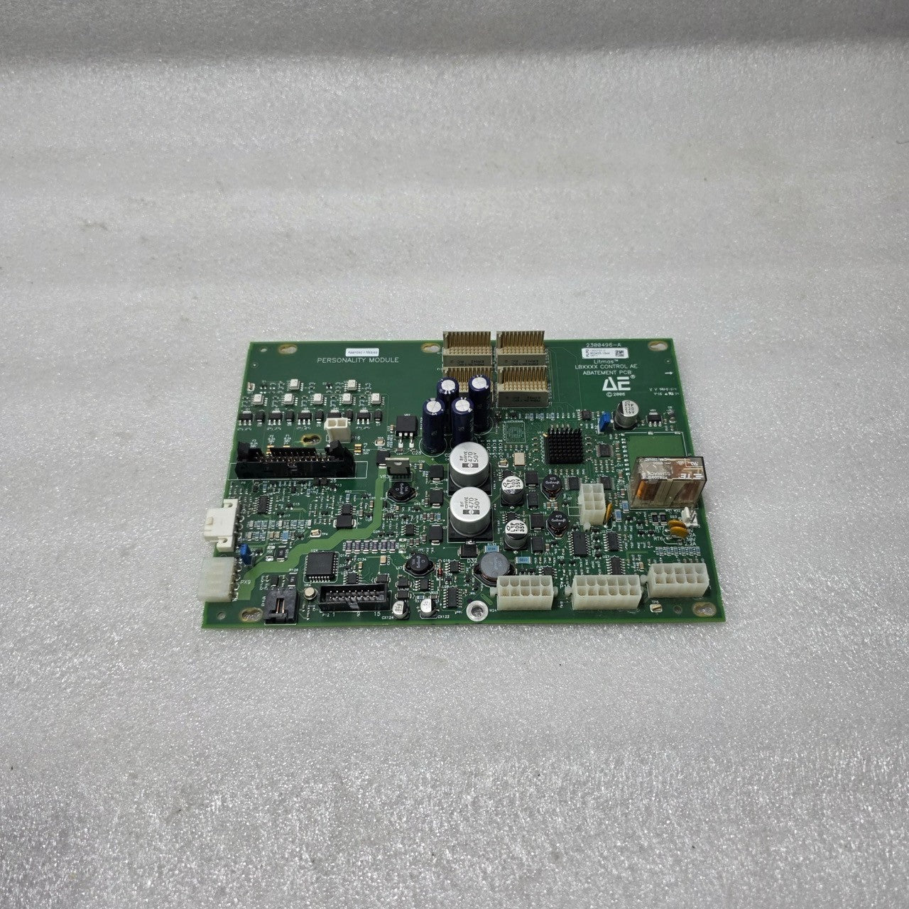LITMOS AE 2300496-A LBXXXX CONTROL ABATEMENT 903425-1844 PCB PERSONALITY MODULE