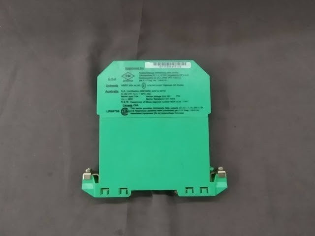 PEPPERL + FUCHS Z728 SAFE SNAP BARRIER 71788 ZENER BARRIER