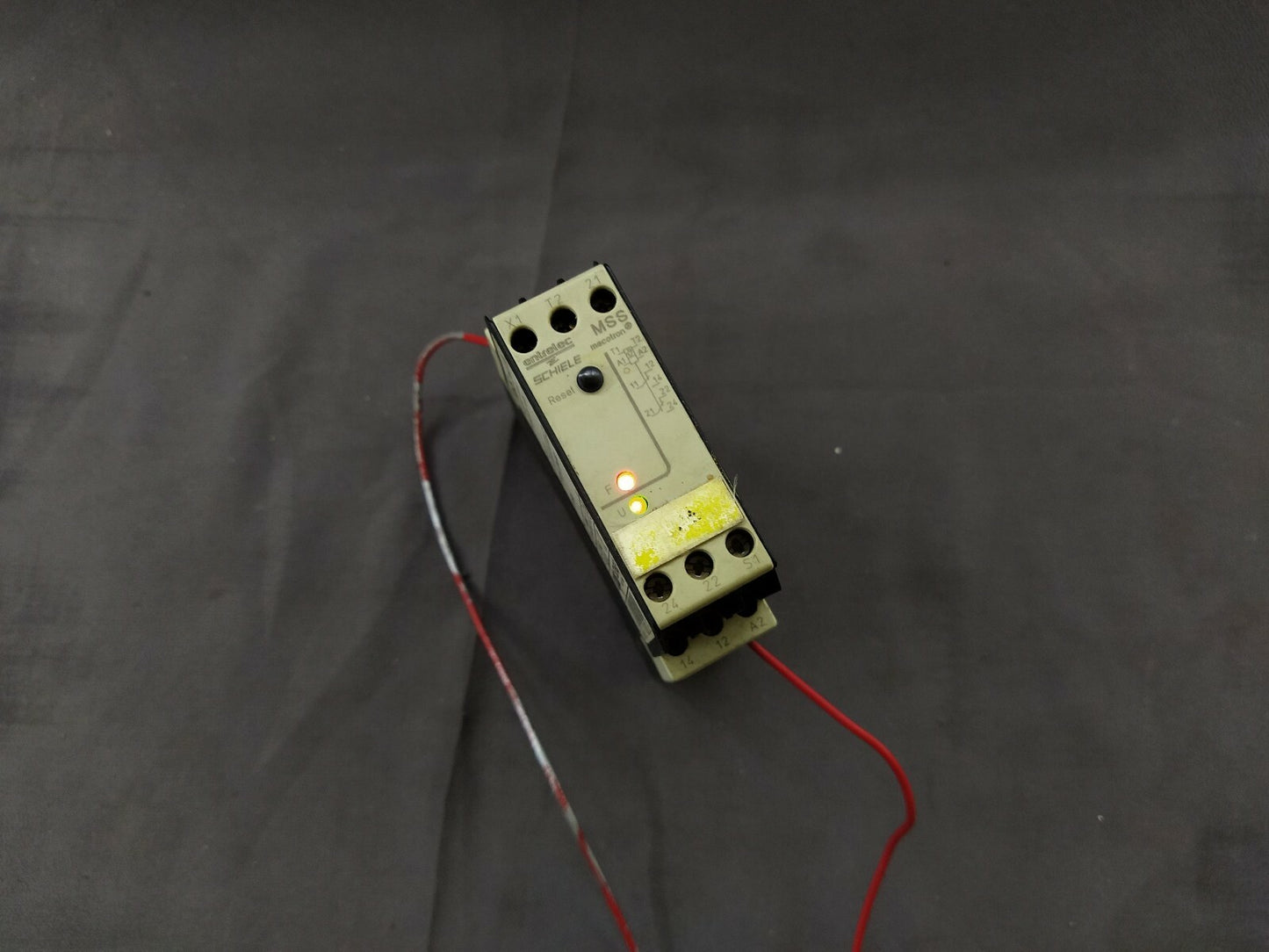 Schiele MSS Mecotron Thermistor Motor Protection Relay 2.430.811.13  220-240V