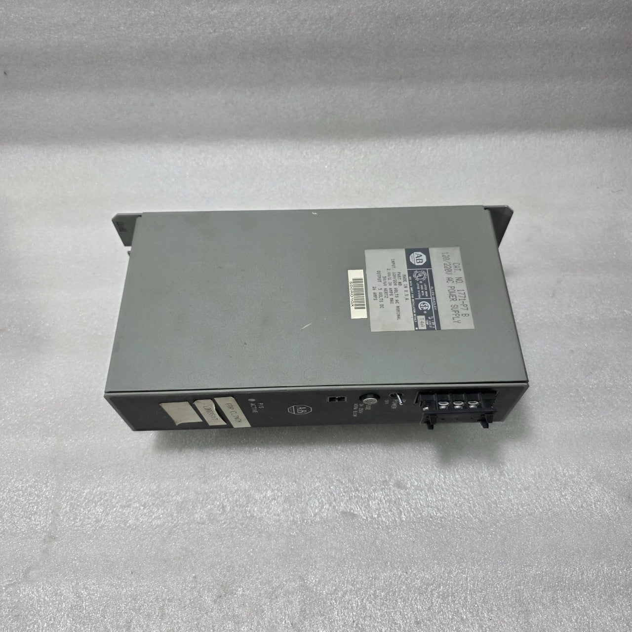 ALLEN-BRADLEY 1771-P7B PLC POWER SUPPLY 120/220V AC