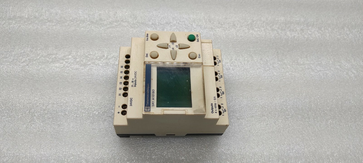 TELEMECANIQUE SR1-A101BD LOGIC RELAY 24VDC