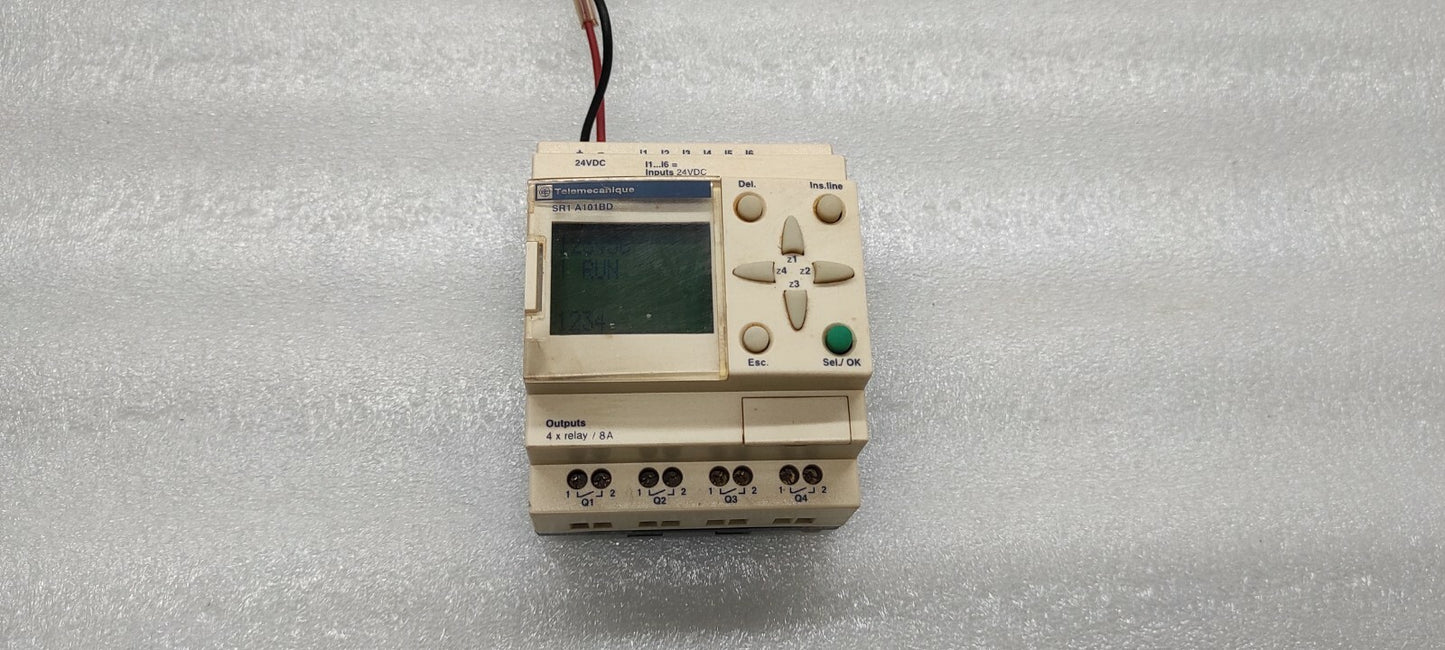 TELEMECANIQUE SR1-A101BD LOGIC RELAY 24VDC