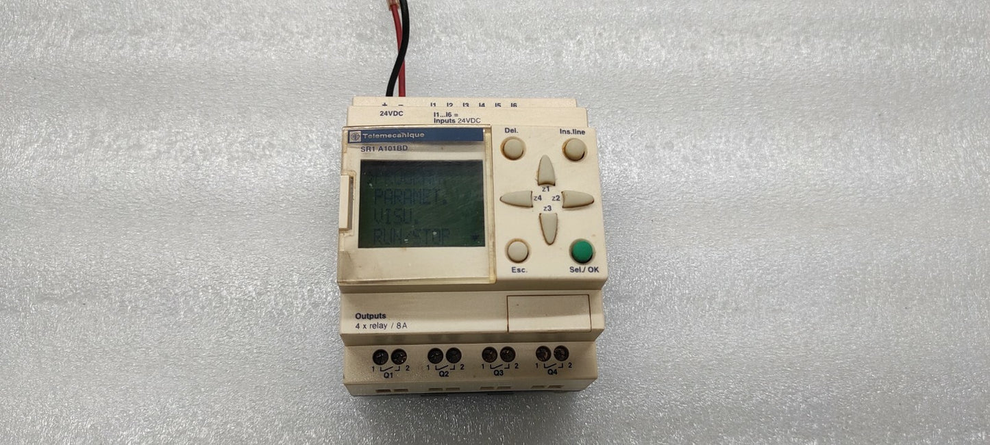 TELEMECANIQUE SR1-A101BD LOGIC RELAY 24VDC