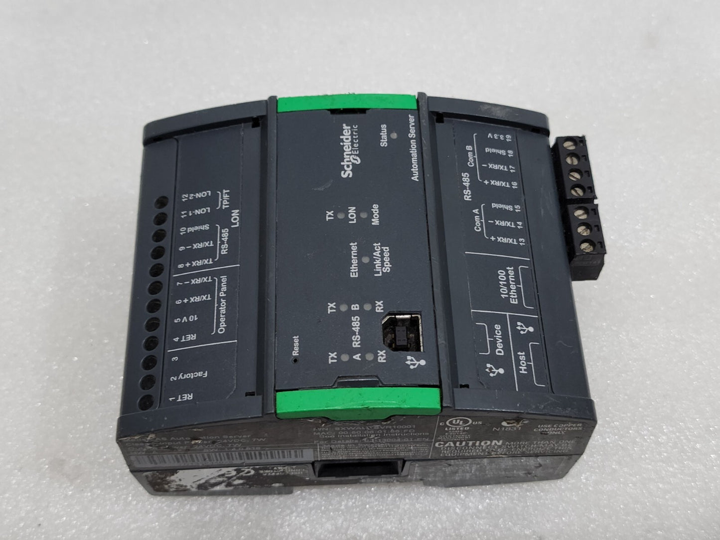 AS AUTOMATION SERVER BACNET AND LON COMPATIBILITY SXWAUTSVR10001