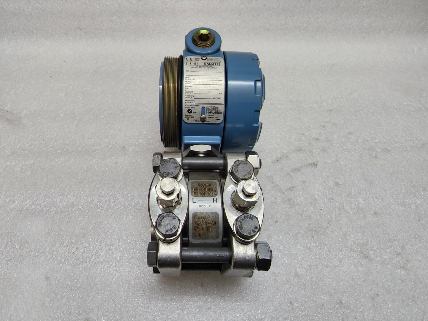 ROSEMOUNT 1151DP4S22B5L4 1151 SMART TRANSMITTER ELECTRONICS 01151-09848-0002 45V