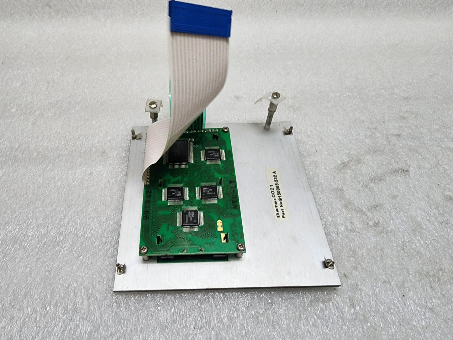 SAAB MARINE 9150065-532A BACKUP DISPLAY KEYBOARD DMC20481 OPTREX DMC2048I