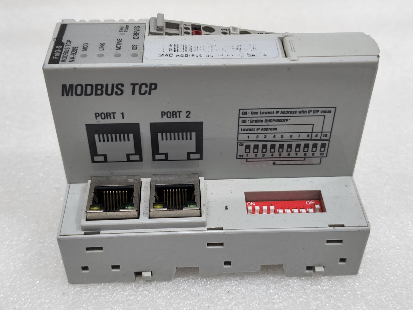 CREVIS NA-9289 MODBUS TCP ADAPTER