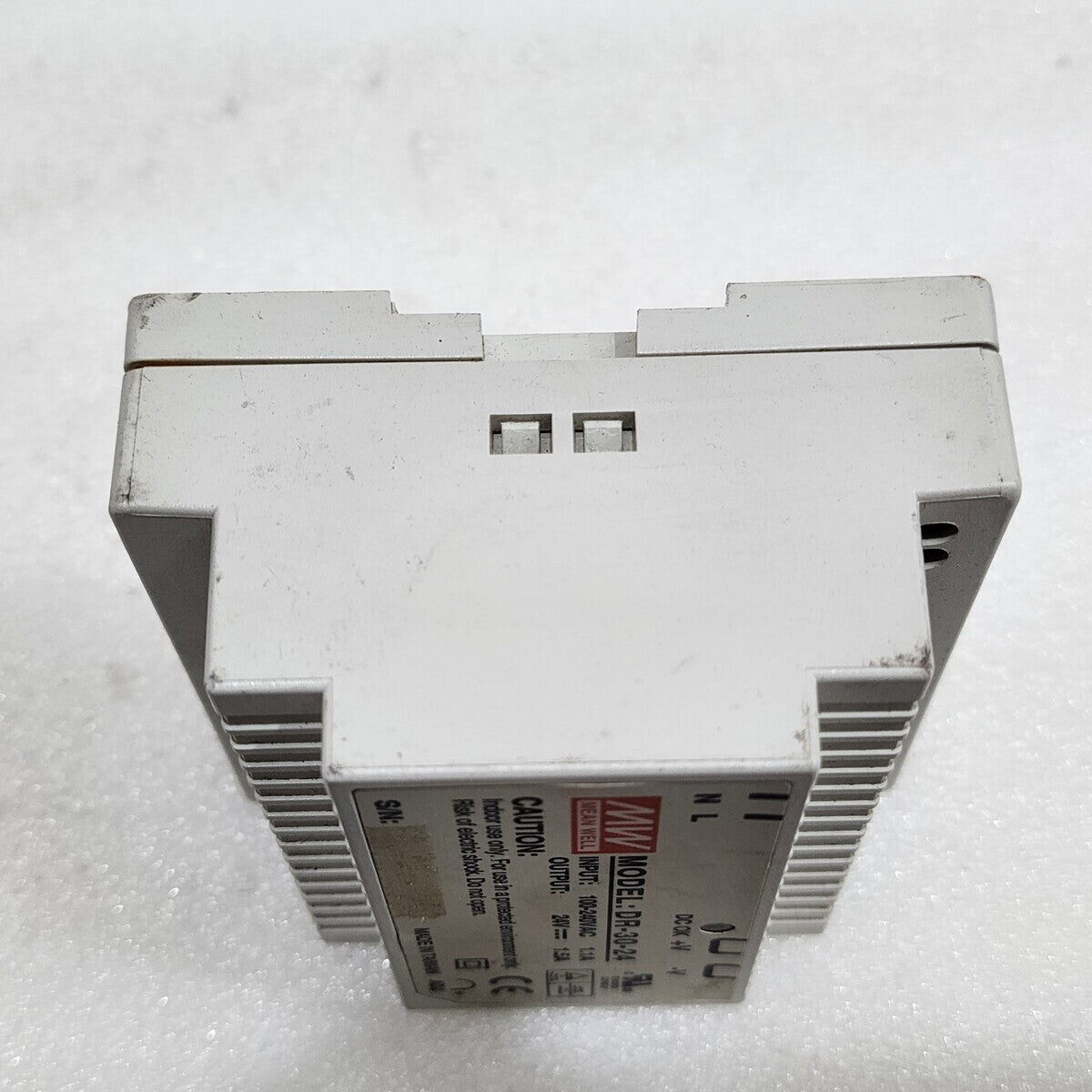 MEAN WELL DR-30-24 POWER SUPPLY MODULE 24VDC 1.5A