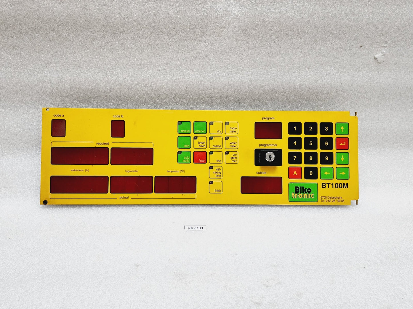 BIKO TRONIC BT100M DIGITAL CONTROLLER EVM-100