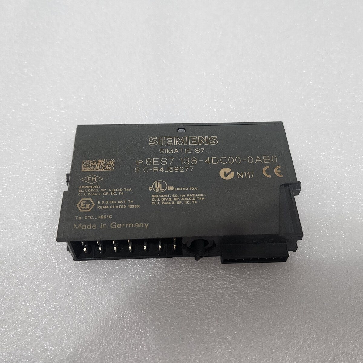 SIEMENS 6ES7 138-4DC00-0AB0 SINGLE CHANNEL INTERFACE MODULE