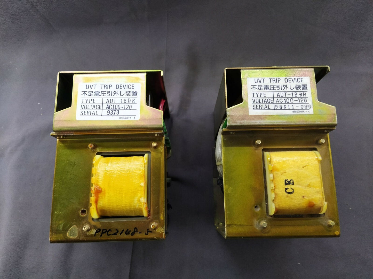 Terasaki AUT-1BDR UVT Trip Device 100-120V AC