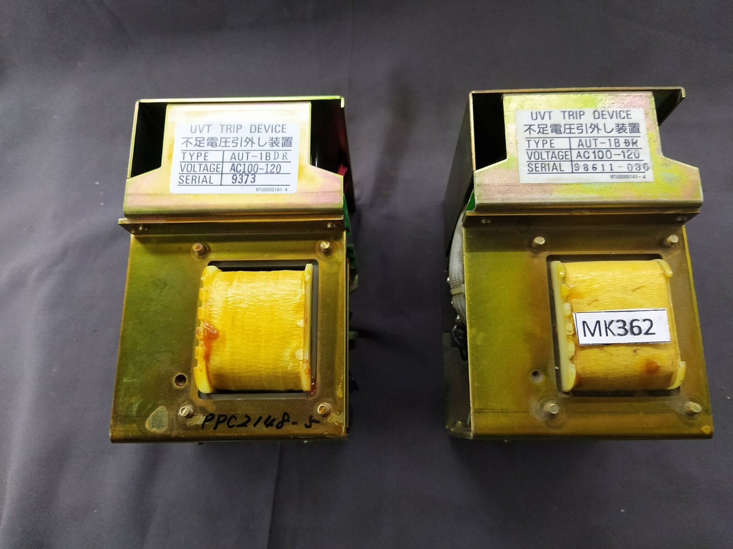 Terasaki AUT-1BDR UVT Trip Device 100-120V AC