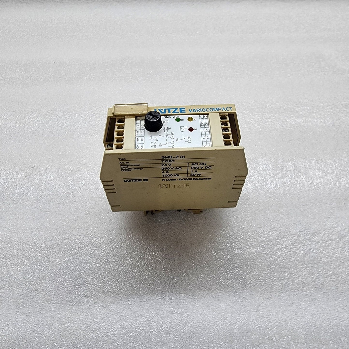 LUTZE SMS-Z31 VARIOCOMPACT 72321 24V