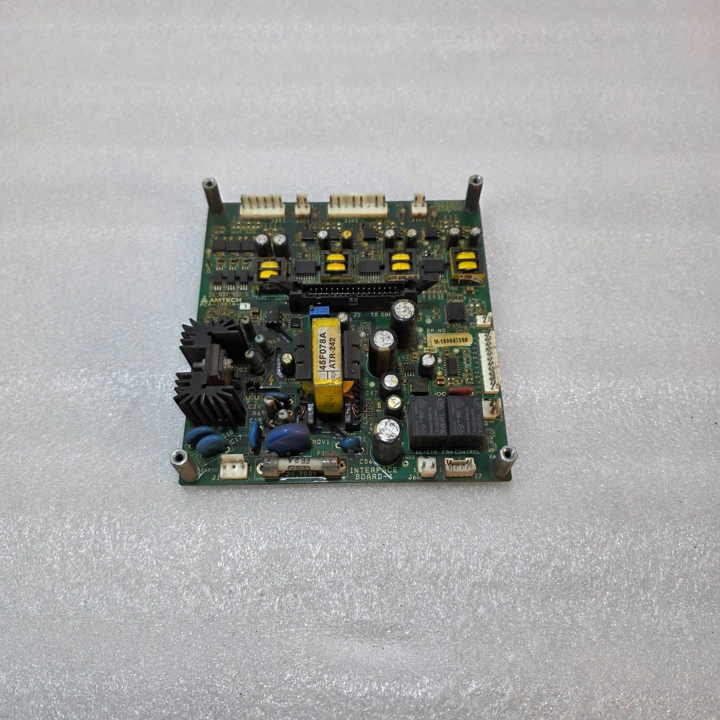 AMSECH PCA-1081A-1 INDUSTRIAL CONTROL PCB CIRCUIT BOARD – ELECTRONIC CONTROL MOD