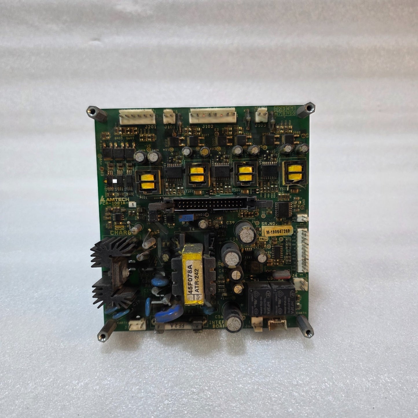 AMSECH PCA-1081A-1 INDUSTRIAL CONTROL PCB CIRCUIT BOARD – ELECTRONIC CONTROL MOD