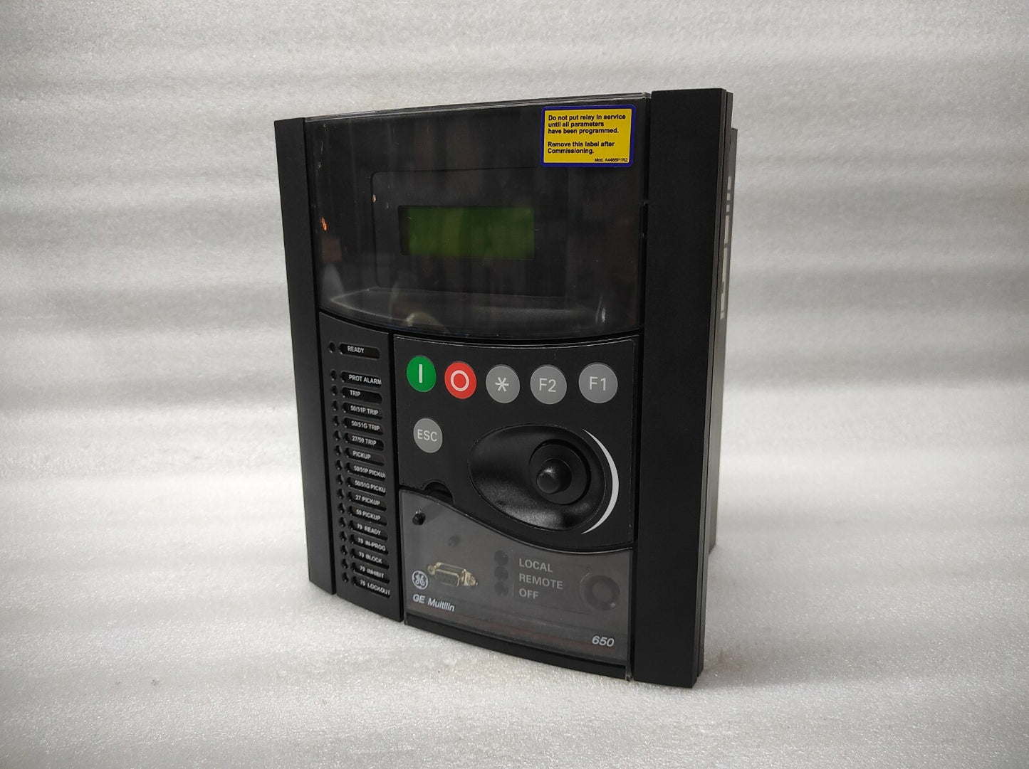 GE MULTILIN 650 FMOD136-23 FEEDER PROTECTION RELAY F650BABF1G0LO 110-250VDC/120-