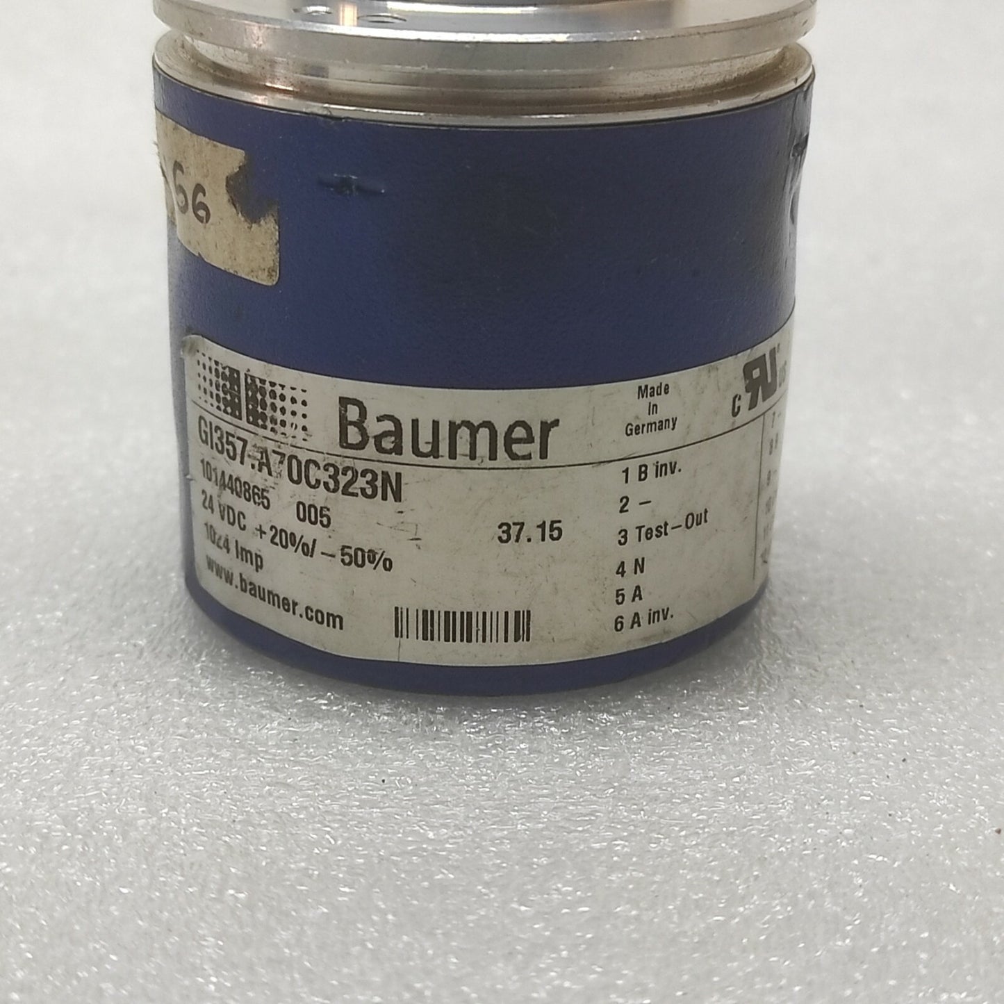 BAUMER GI357.A70C323N ENCODER/SENSOR 101440865-005 24VDC