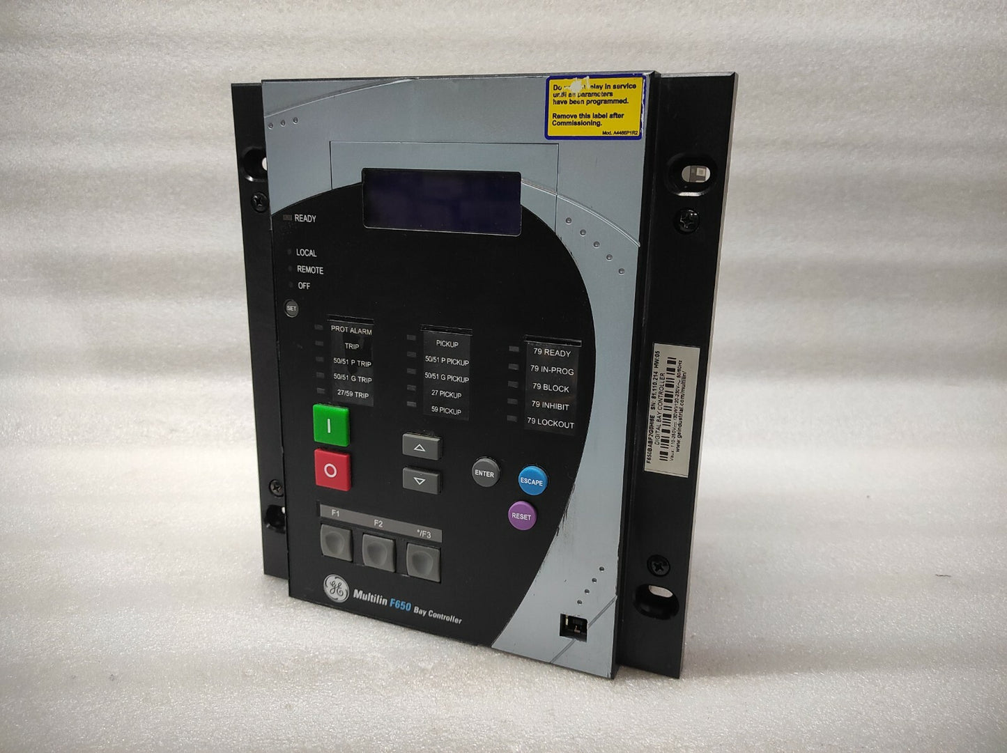 GE MULTILIN F650 F650BABF2G0HI6E BAY CONTROLLER 110-250V/120-230V