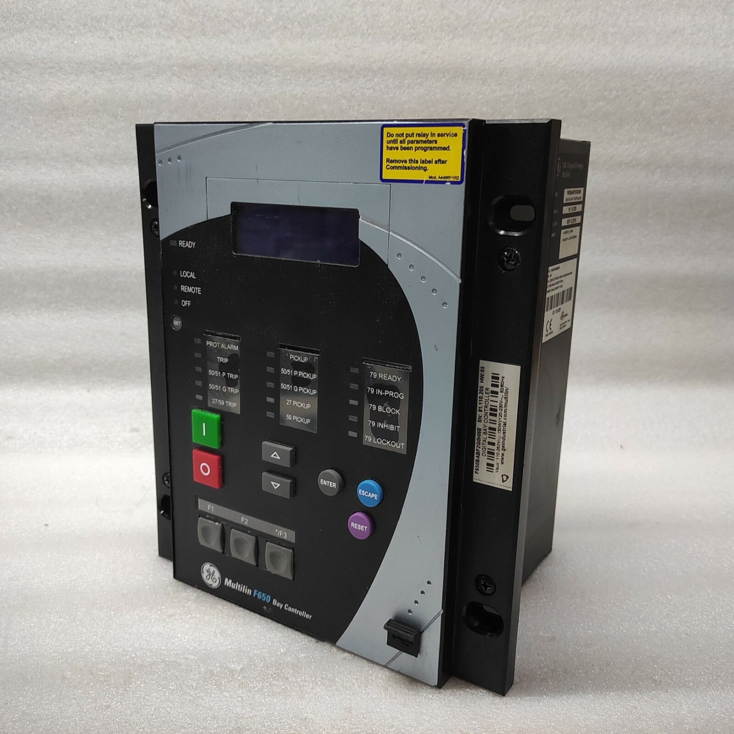 GE MULTILIN F650 F650BABF2G0HI6E DIGITAL BAY CONTROLLER 110-250VDC/120-230VAC