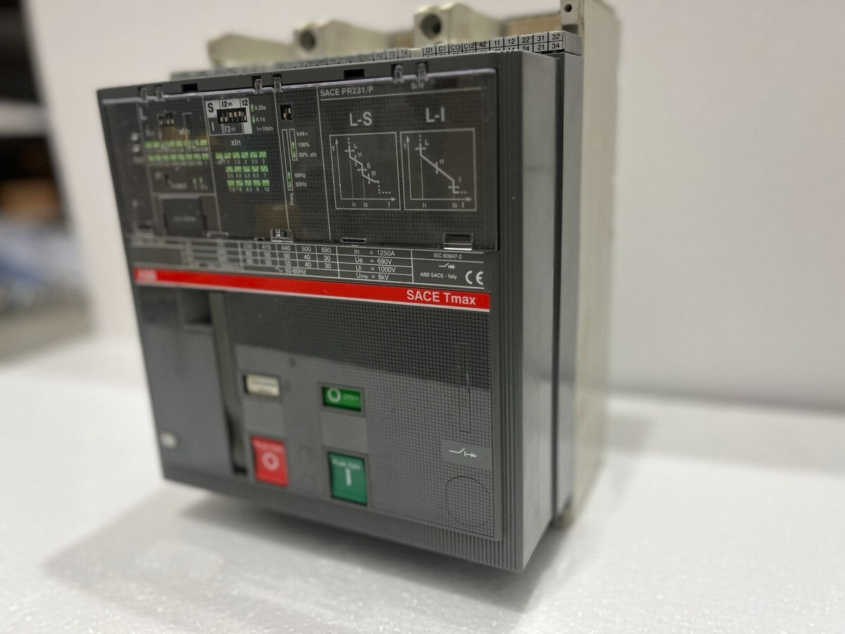 ABB SACE TMAX T7S 1250 3-POLE CIRCUIT BREAKER 1250A PR231/P