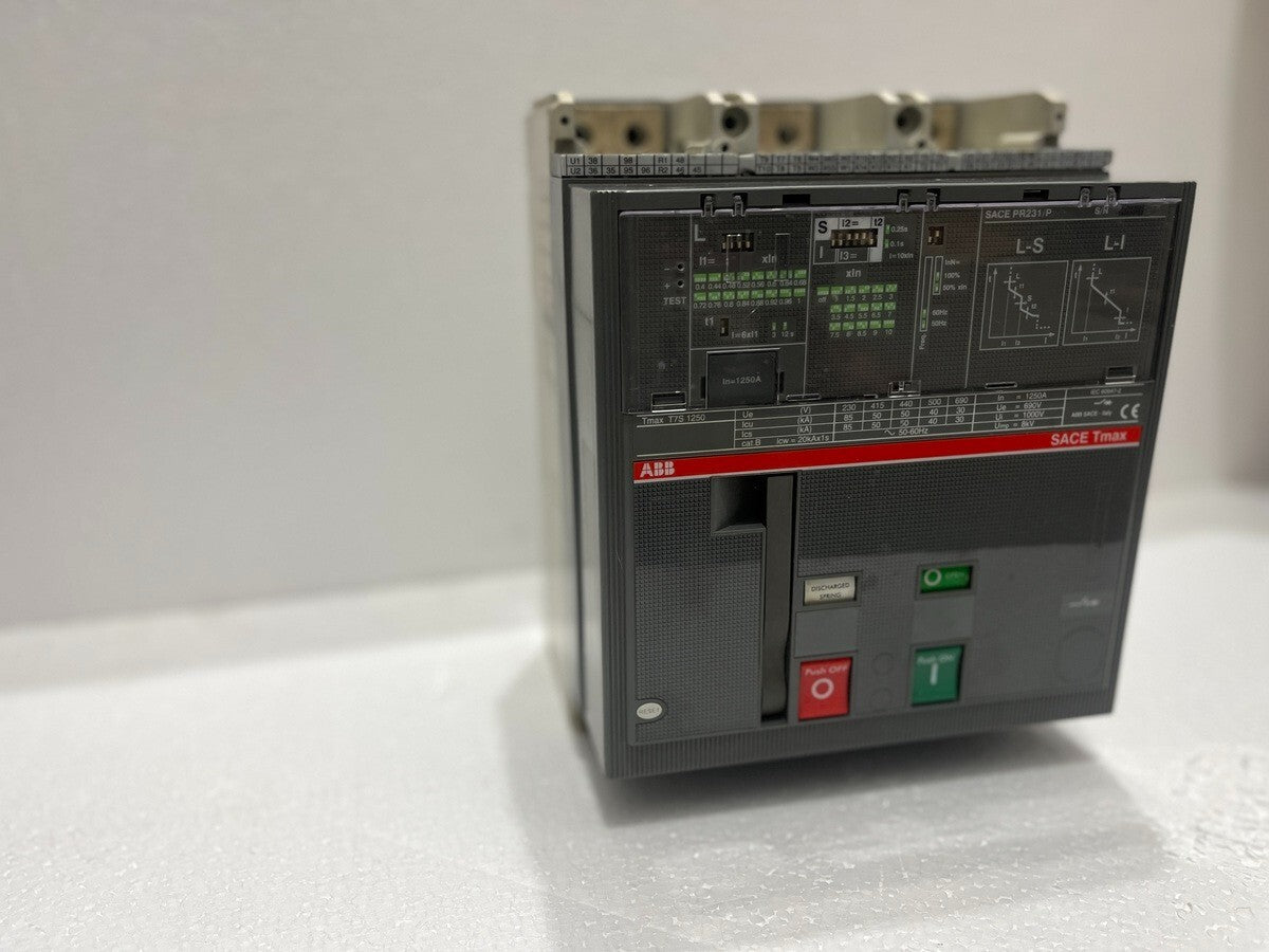 ABB SACE TMAX T7S 1250 3-POLE CIRCUIT BREAKER 1250A PR231/P