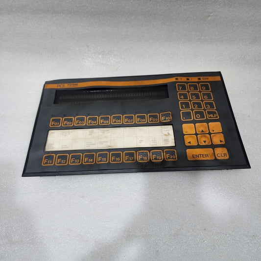 PCS SYSTEM LAUER BEDIENKONSOLE PCS 200FZ CONTROL PANEL 19-33VDC VER XX2.1031.SHX
