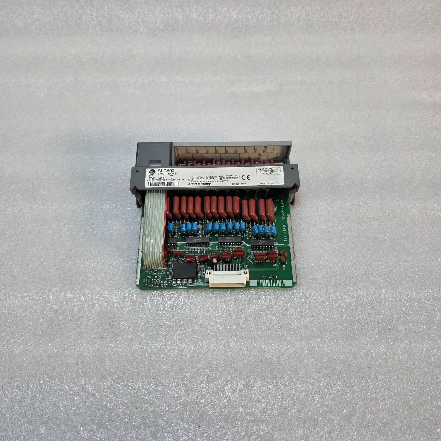 ALLEN-BRADLEY 1746-IA16 SLC 500 DIGITAL AC INPUT MODULE – 16 CHANNEL 85-132VAC P