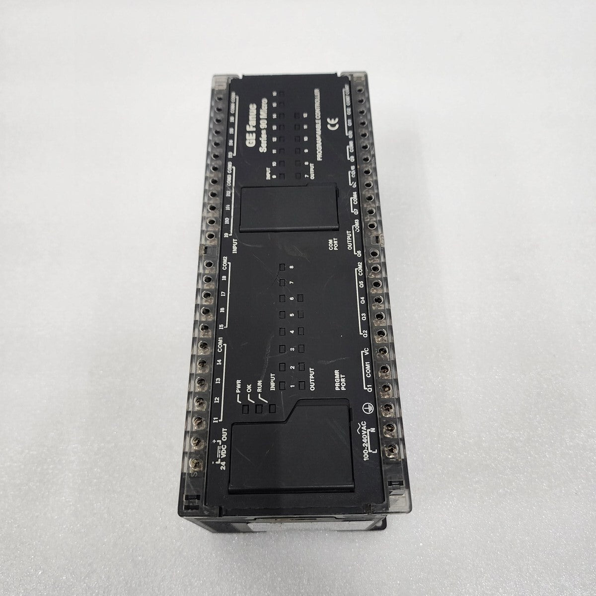 GE FANUC SERIES 90 MICRO IC693UDR005RP1 PROGRAMMABLE CONTROLLER 100-240VAC