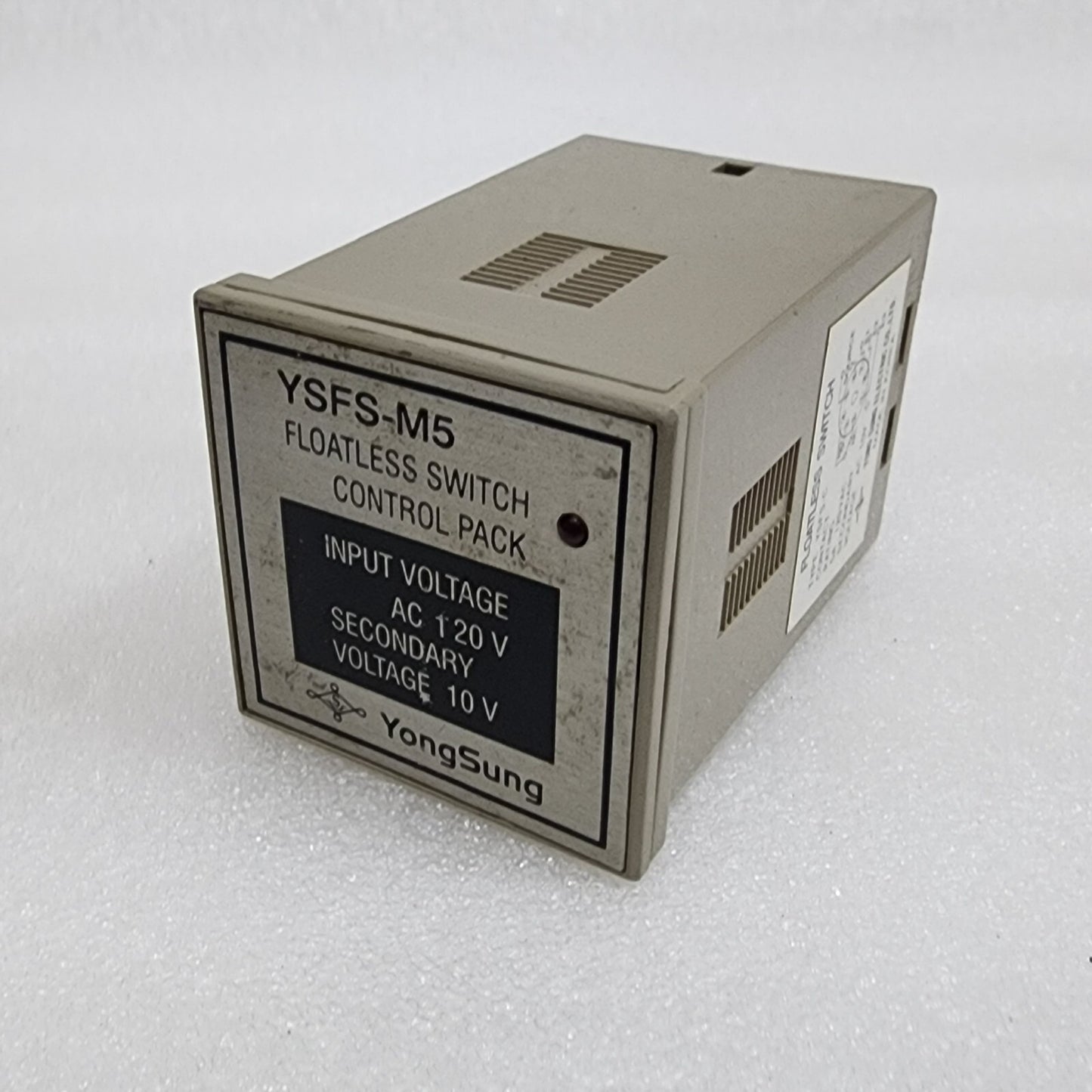 YONG SUNG YSFS-M5 FLOATLESS SWITCH YSFS-C 120VAC