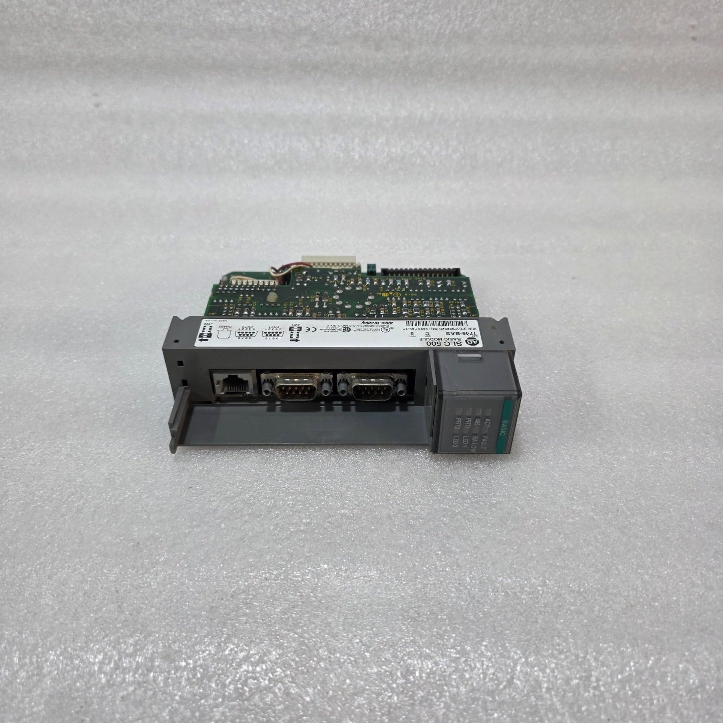 ALLEN-BRADLEY 1746-BAS SLC 500 BASIC MODULE – PROGRAMMABLE ASCII INTERFACE MODUL