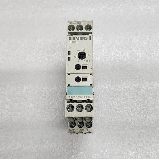 SIEMENS 3RP1505-1AP30 TIMING RELAY 24VAC-DC/200-240VAC