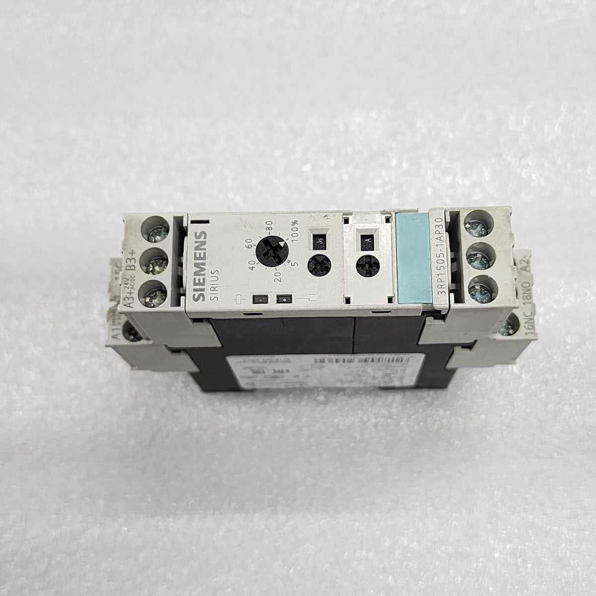 SIEMENS 3RP1505-1AP30 TIMING RELAY 24VAC-DC/200-240VAC