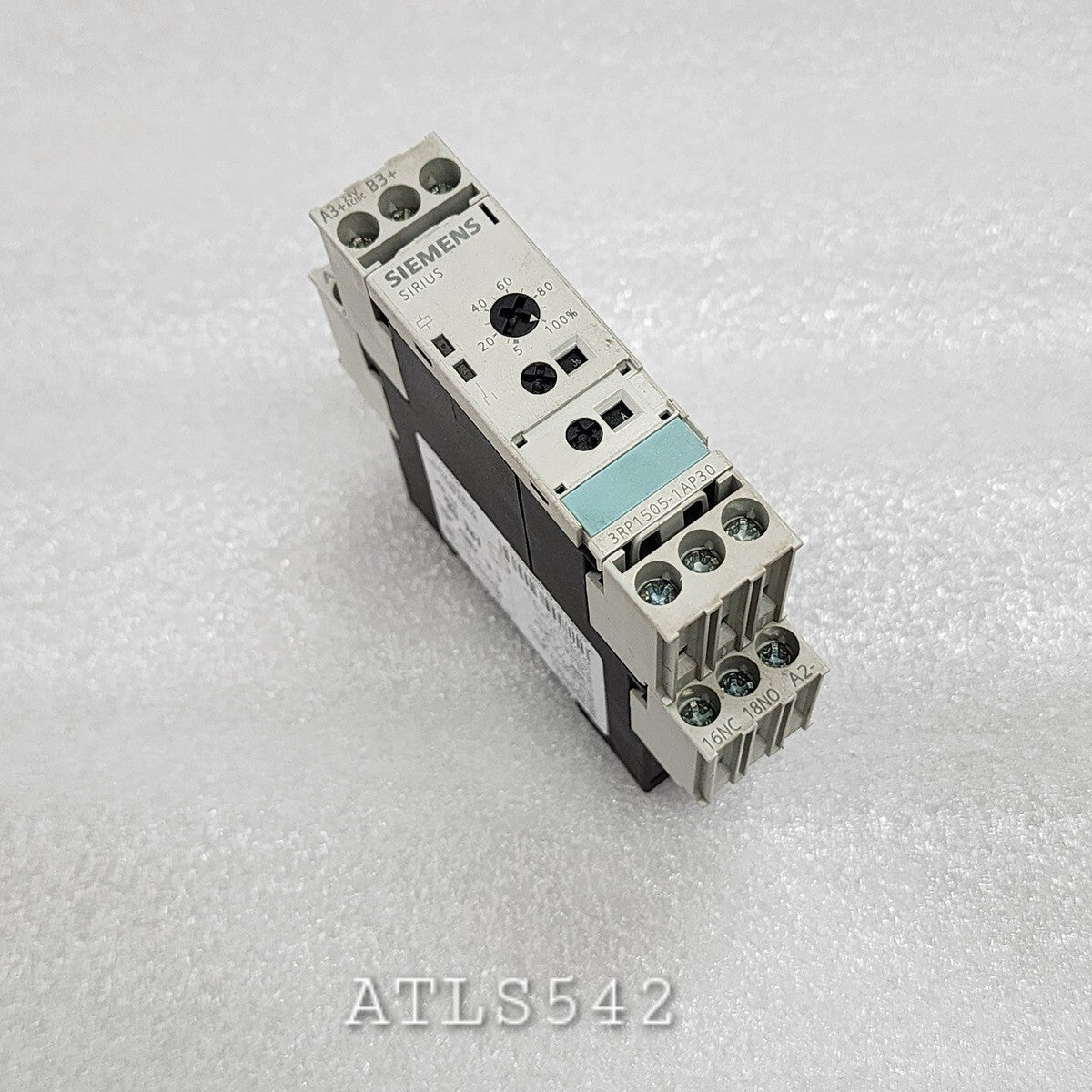 SIEMENS 3RP1505-1AP30 TIMING RELAY 24VAC-DC/200-240VAC