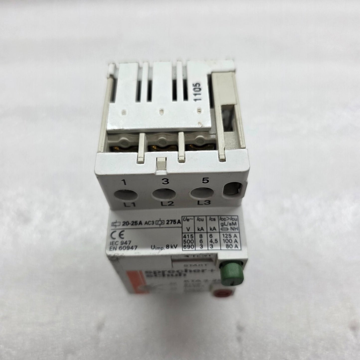 SPRECHER + SCHUH KTA 3-25 MOTOR CONTROLLER 20-25 A