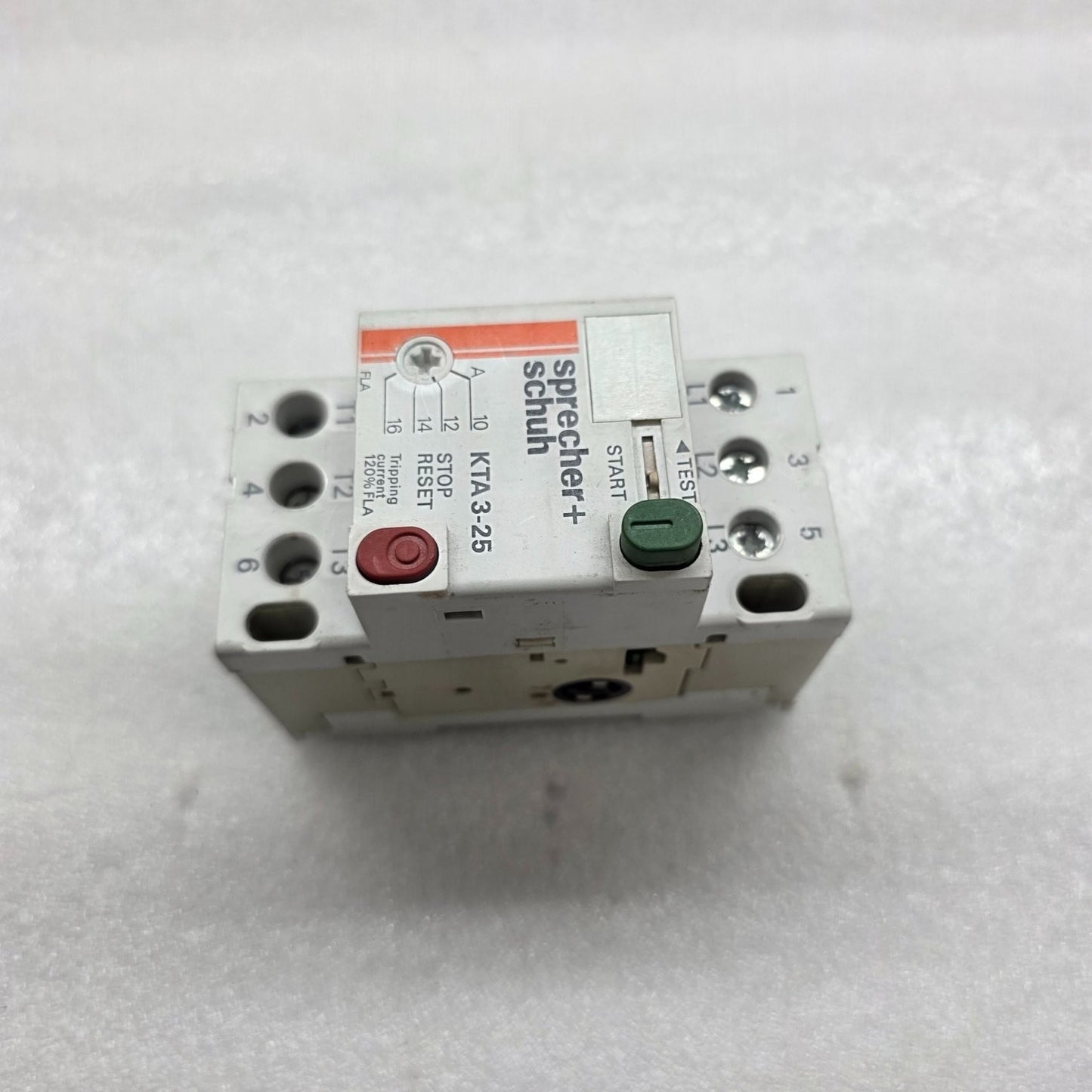 SPRECHER + SCHUH KTA 3-25 MOTOR CONTROLLER 10-16 A
