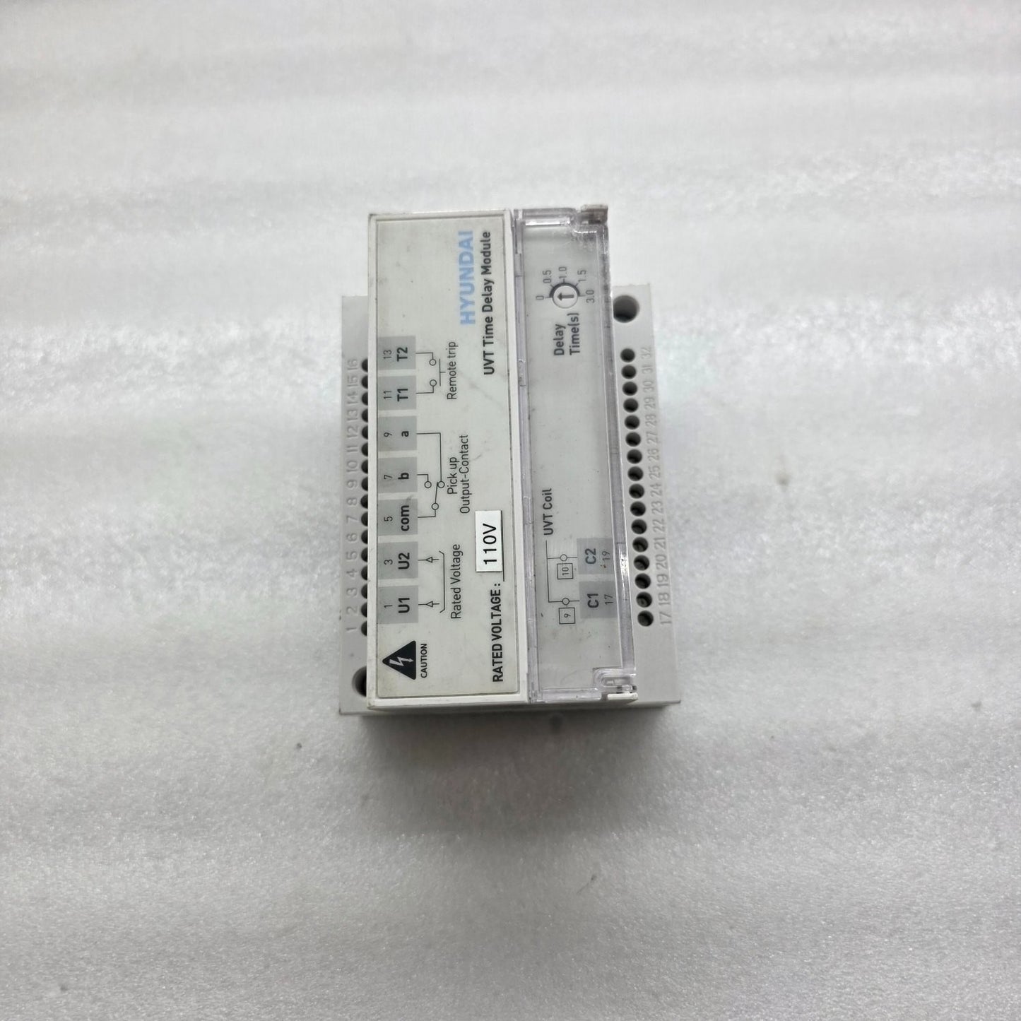HYUNDAI UATS-UT1 UVT TIME DELAY MODULE 5832000263 110V