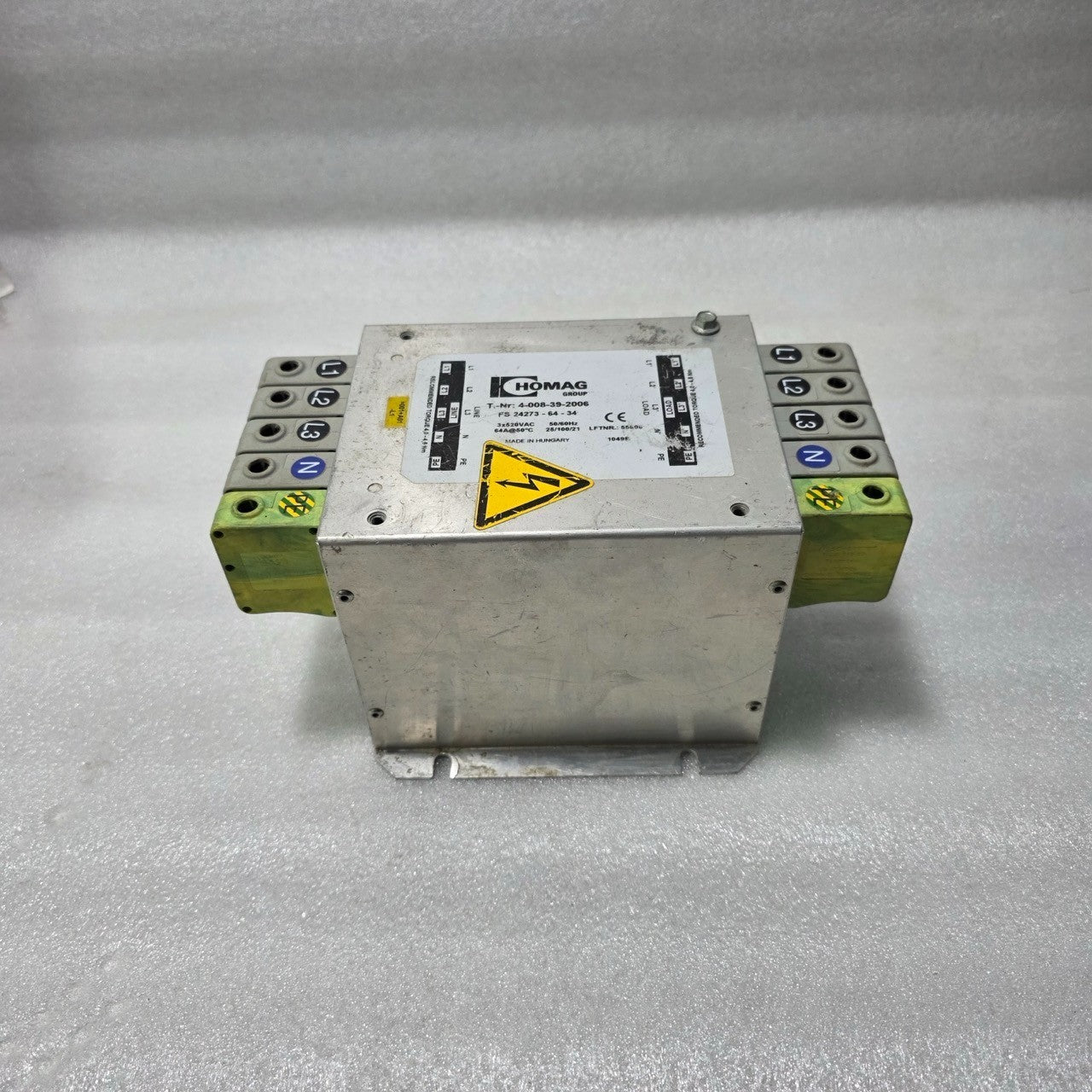 HOMAG GROUP FS 24273-64-34 POWER DISTRIBUTION/FILTER MODULE