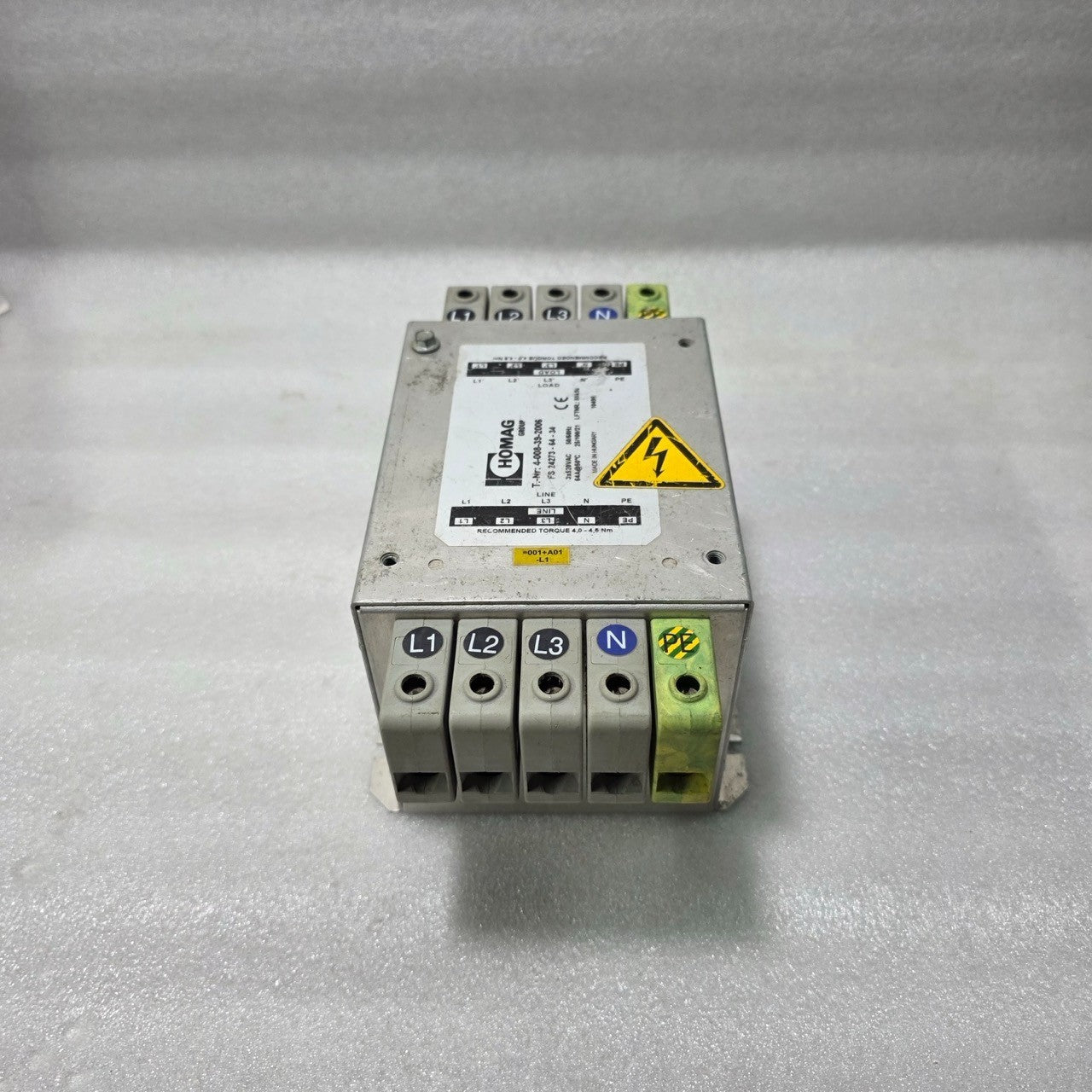 HOMAG GROUP FS 24273-64-34 POWER DISTRIBUTION/FILTER MODULE