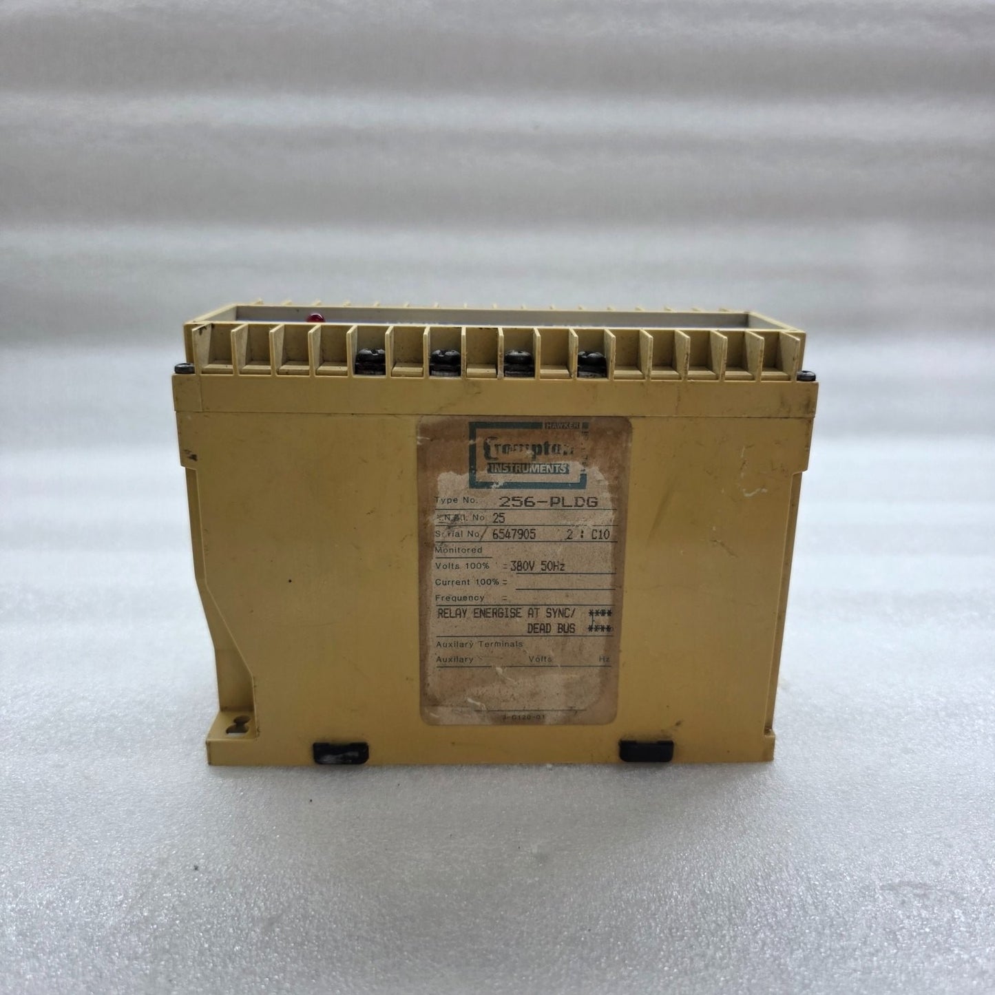 CROMPTON 256-PLDG POWER PROTECTION RELAY 380V